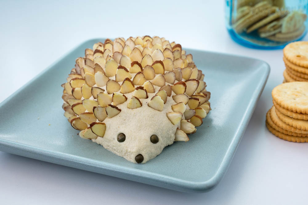Vegan Cheese Hedgehog
