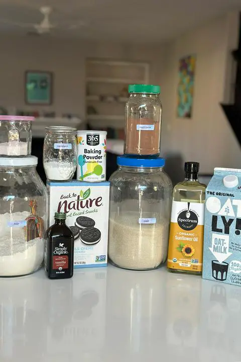 ingredients you need for the brownie layer