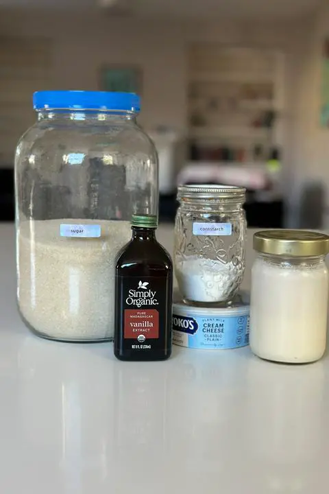 ingredients you need for the cheesecake layer