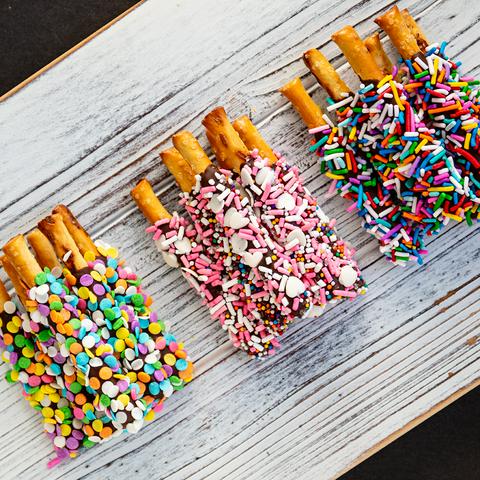 vegan chocolate covered pretzels