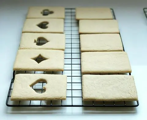 vegan playing card cookies