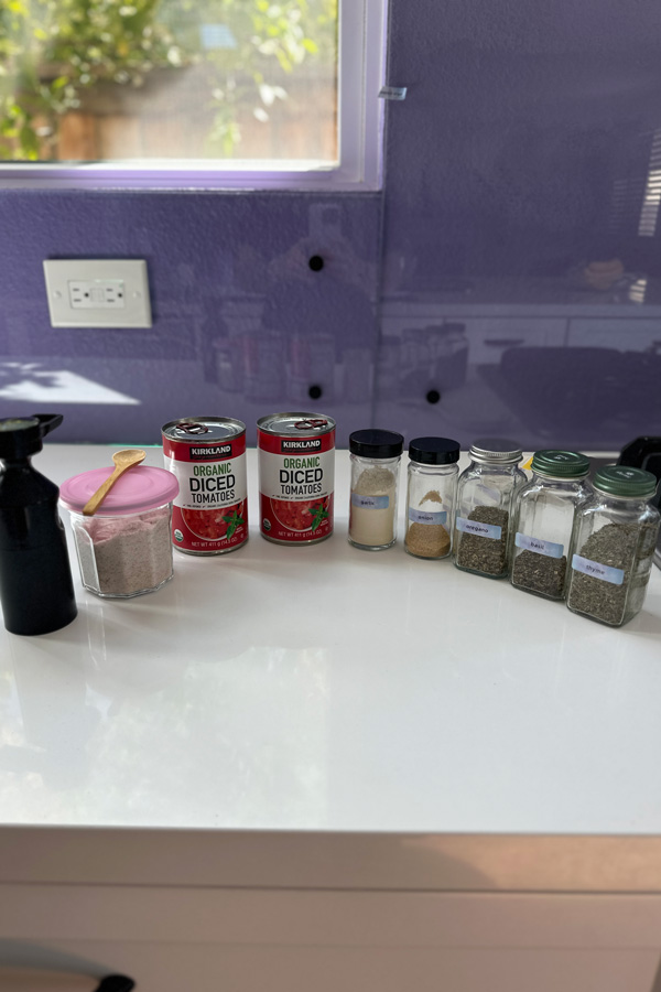 ingredients needed to make detroit style pizza sauce