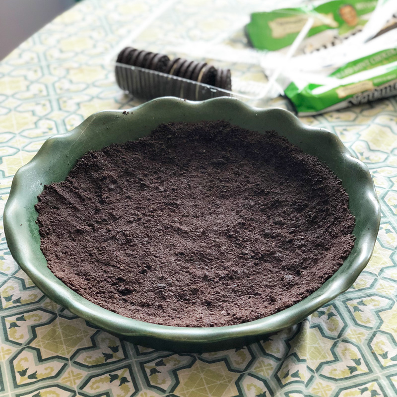 vegan mint chocolate cookie crust