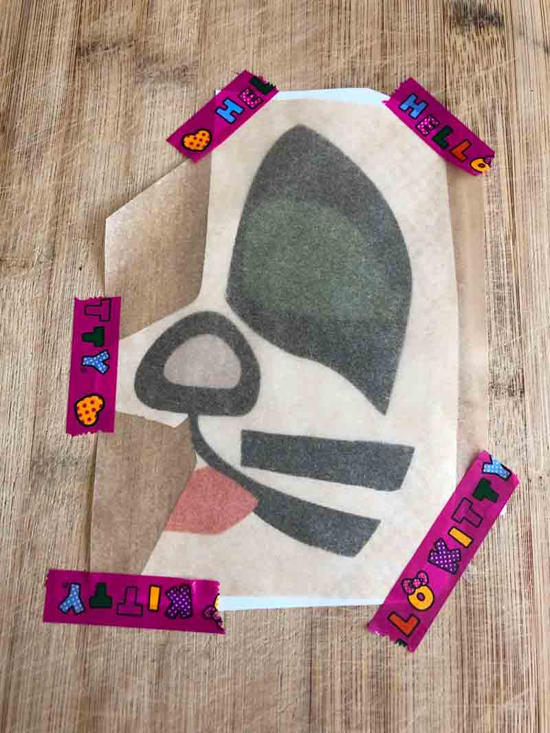 tracing the KISS makeup