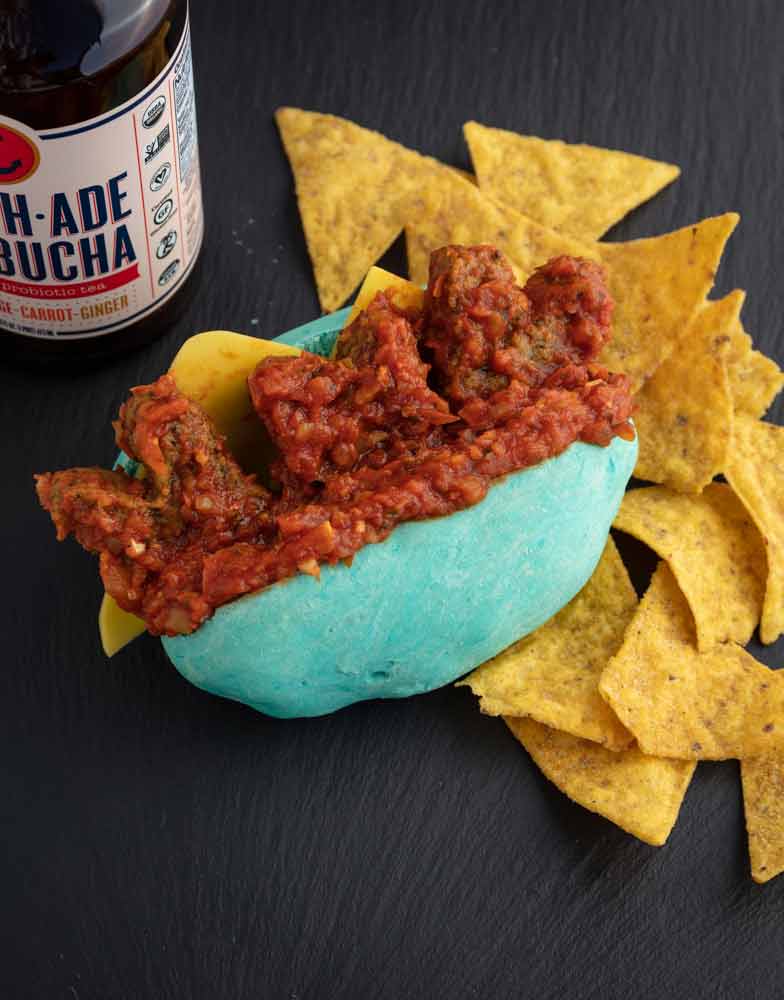 Vegan Zucchini Meatball Sub