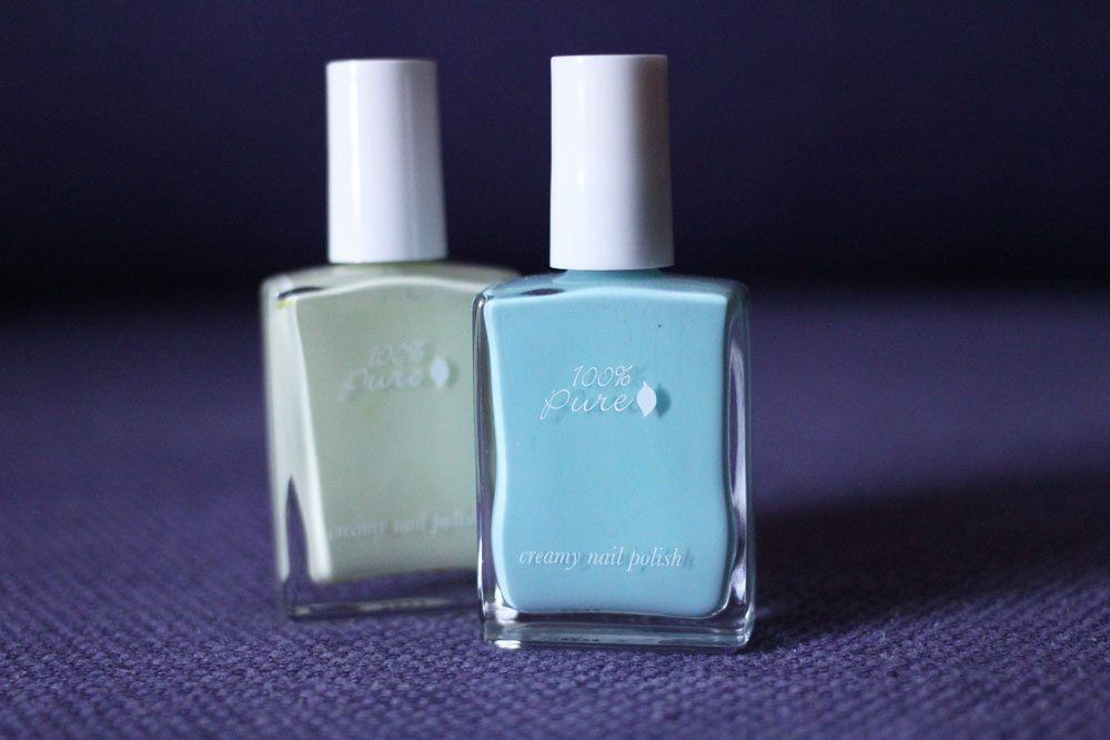 100% Pure vegan nail polish