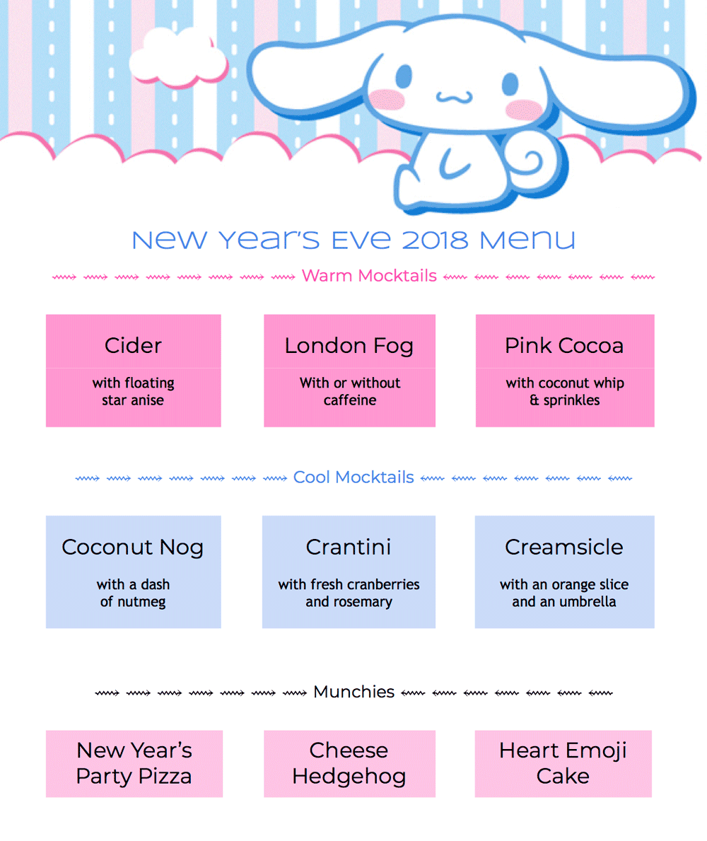 vegan menu for a new years eve party