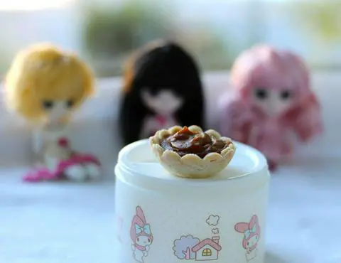 vegan bite-sized pumpkin pie