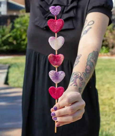 holding my radish wand and wondering why it isn’t doing any magic