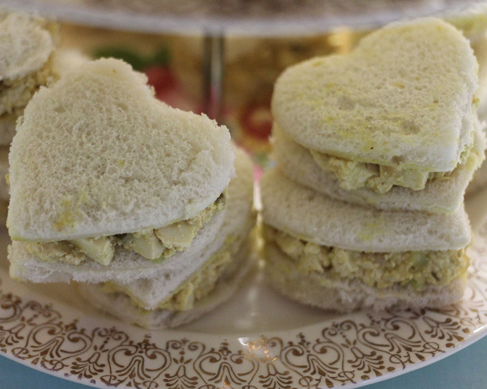 Rosie&rsquo;s eggless salad sandwiches