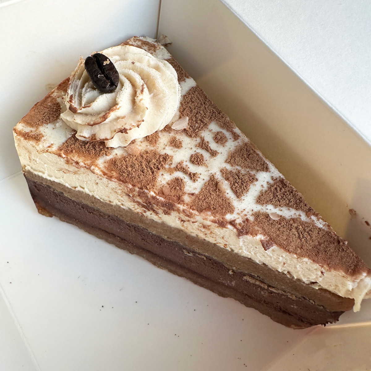 vegan tiramisu from Razzi's