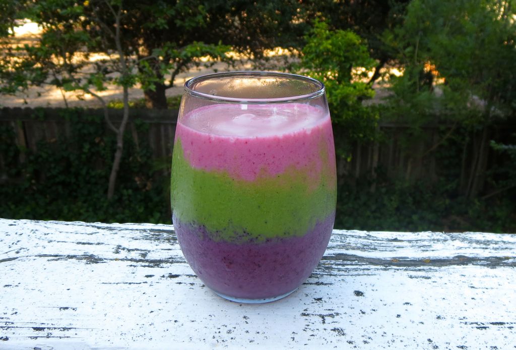 Rainbow smoothie
