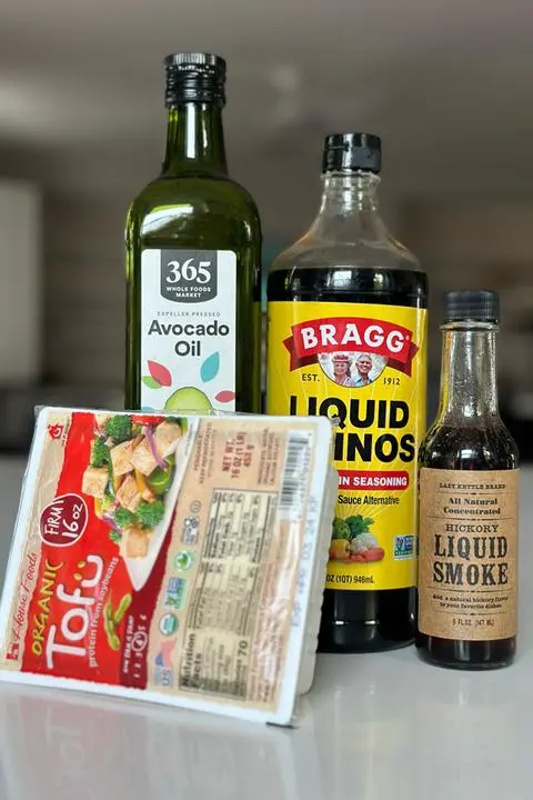 4 ingredients needed to make vegan spam