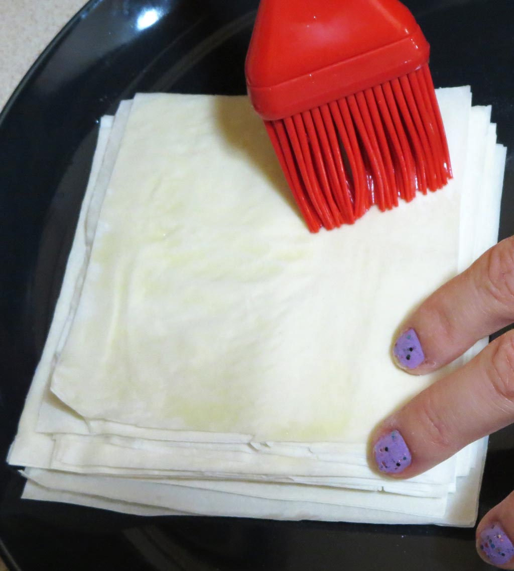 making Vegan Tofu Breakfast Baskets