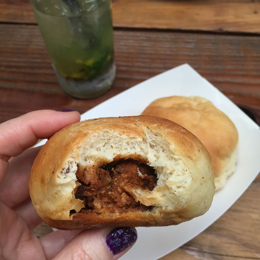 Vegan Pandesal at South Bay Vegan Drinks